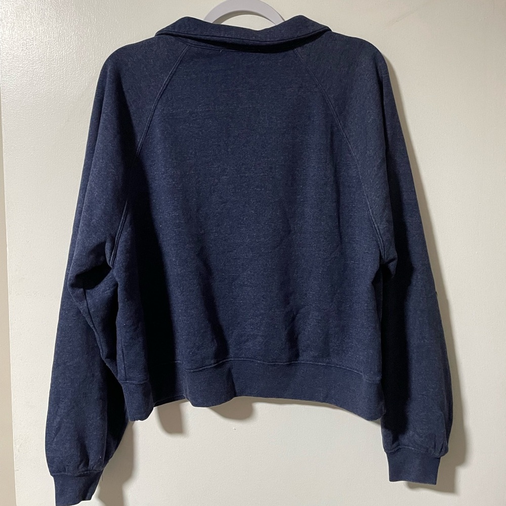 Double Zero Dark Blue V-Neck Pullover - image 5